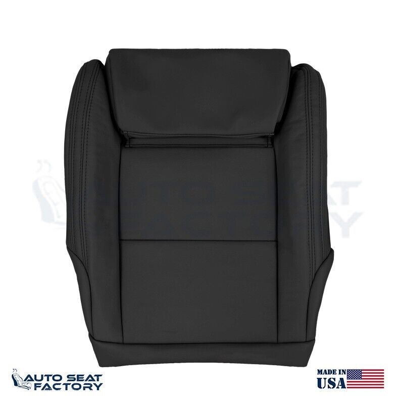 Replacement Fits 2016 - 2019 Mercedes CLA Driver Bottom Black Vinyl Seat Cover - OEM-Style Replacement Seat Cover