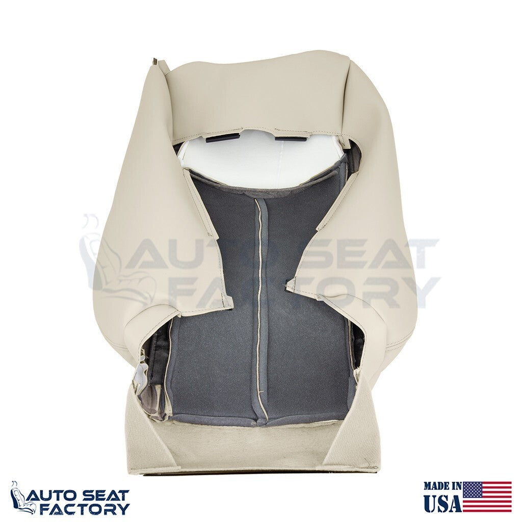 2009 - 2013 Fits Infiniti G37 CONVERTIBLE Driver 2PC Tan Vinyl Seat Cover, Perf. - OEM-Style Replacement Seat Cover