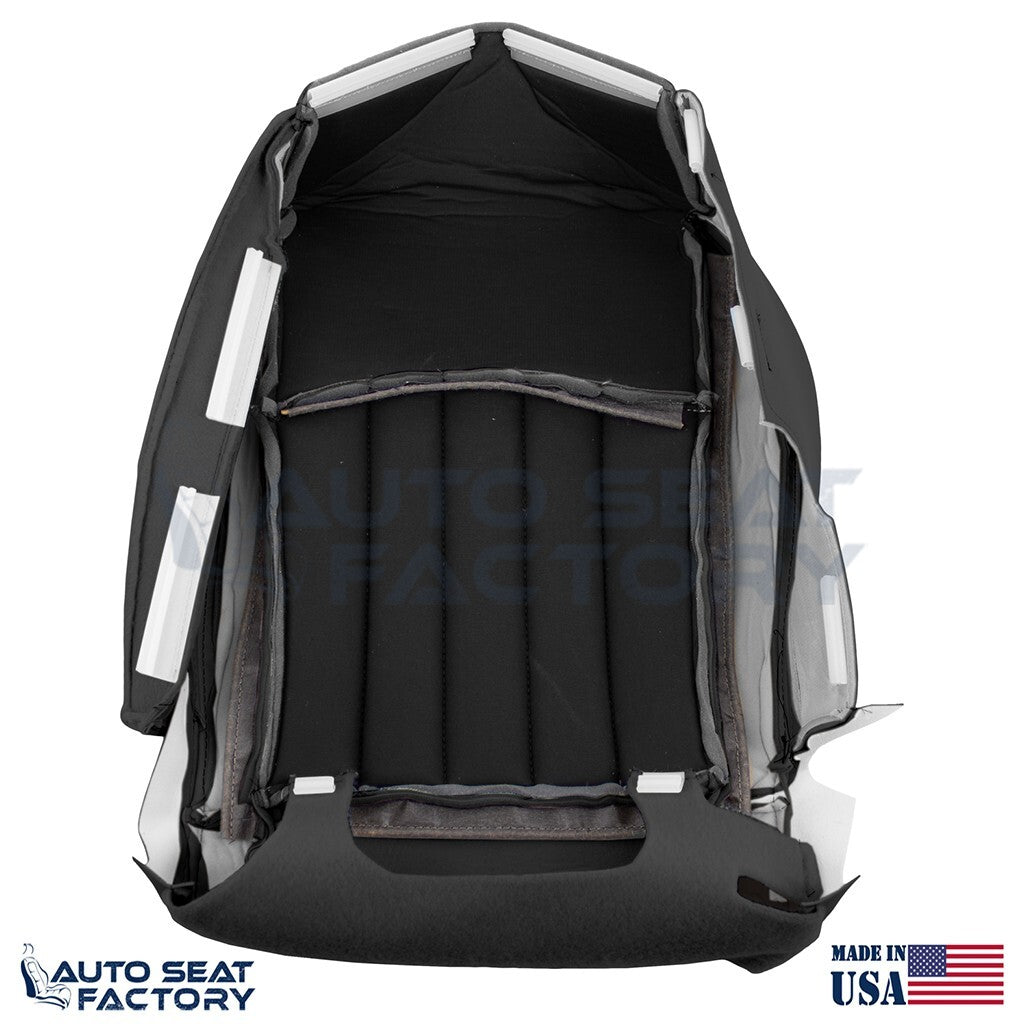 2014 - 2017 Fits Infiniti QX50 LEFT & RIGHT Black Leather Seat Covers 4PCS - OEM-Style Replacement Seat Cover