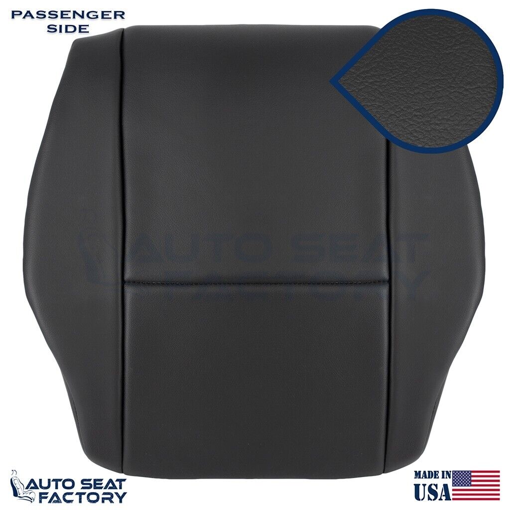 Fits 2007 - 2019 Mercedes Dodge Sprinter Van RIGHT Bottom Black Vinyl Seat Cover - OEM-Style Replacement Seat Cover