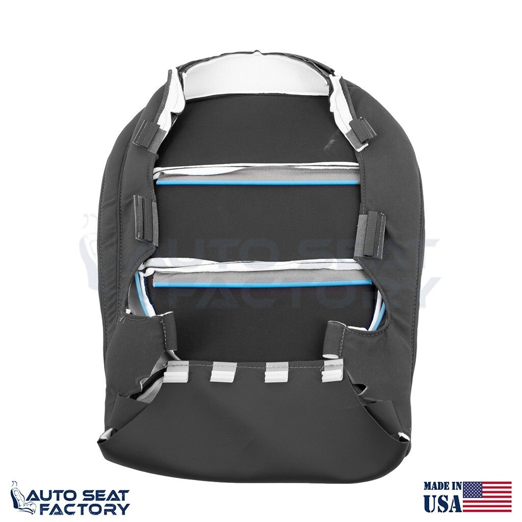 2019 - 2022 Fits Chevy Silverado/GMC Sierra Driver Bottom Black Cloth Seat Cover - OEM-Style Replacement Seat Cover