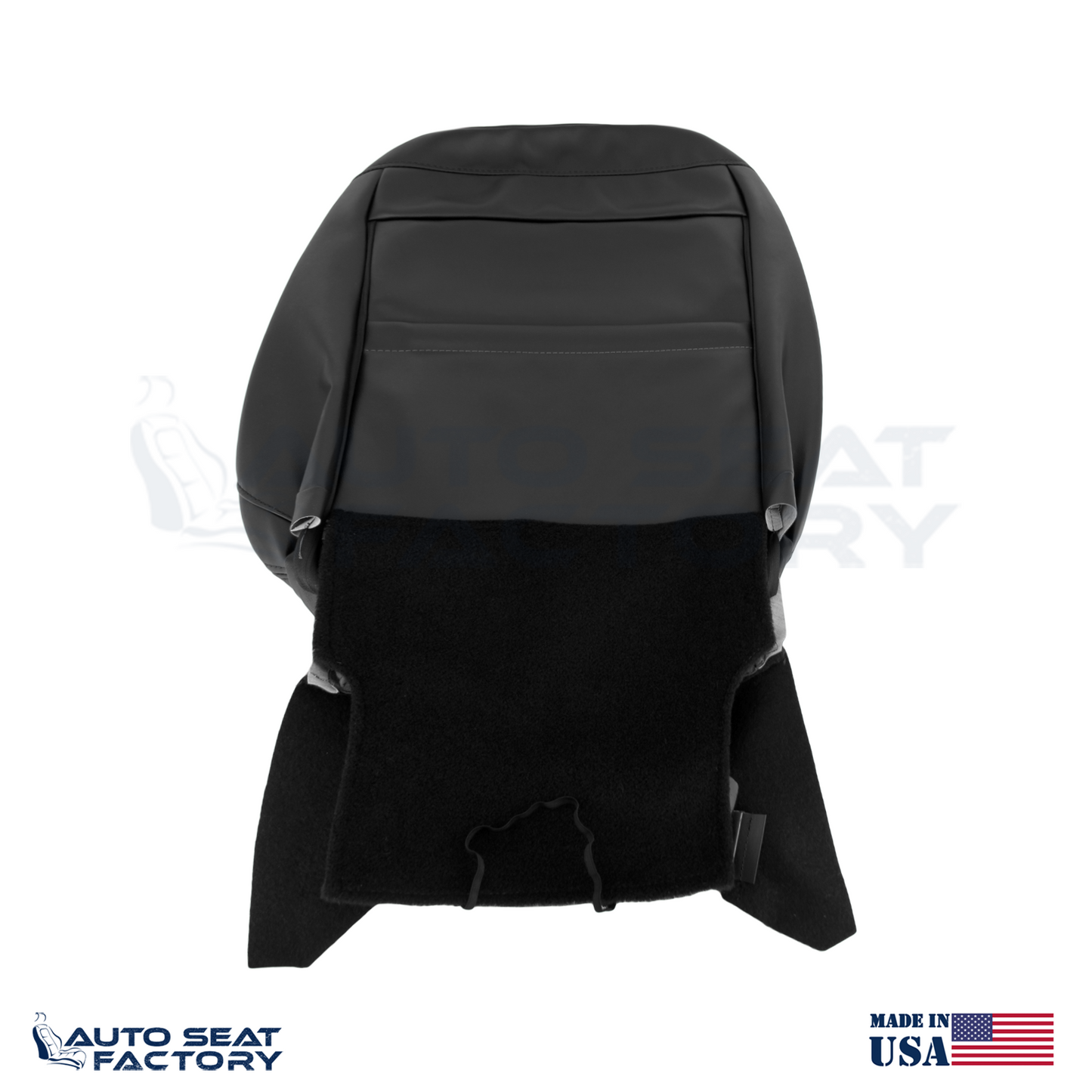 Fits 2013 - 2017 Honda Accord Driver Passenger Perforated Vinyl Seat Covers - OEM-Style Replacement Seat Cover