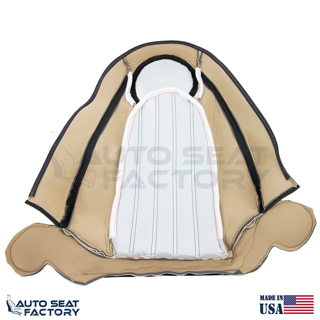 Replacement 1997 - 2000 Jaguar XK8 Driver & Passenger Black Vinyl Seat Covers - OEM-Style Replacement Seat Cover