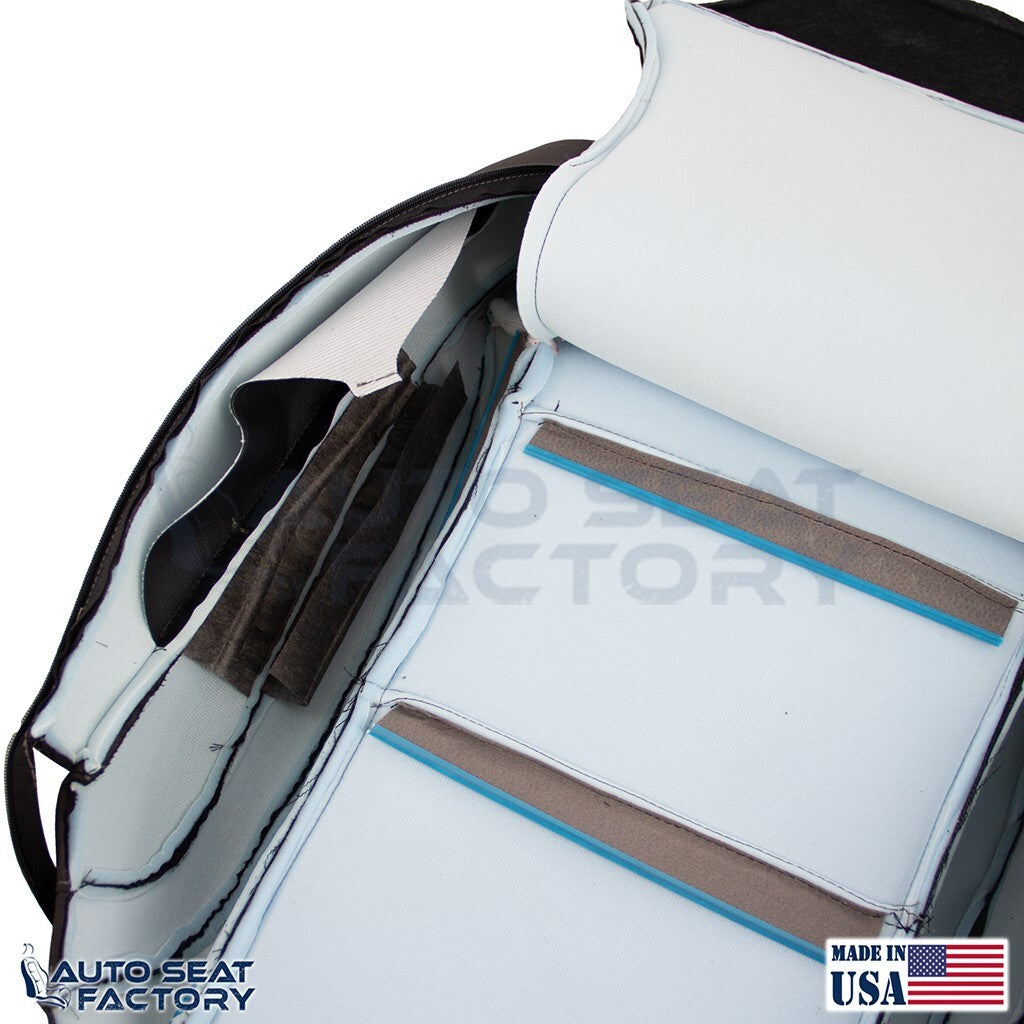 Replacement 2019 - 2023 Chevy Silverado Driver Side Top Black Cloth Seat Cover - OEM-Style Replacement Seat Cover