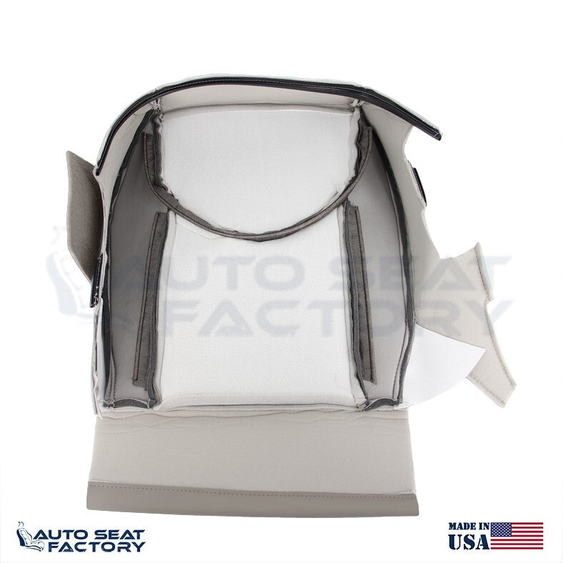 2006 - 2008 Fits Toyota RAV4 SOLID Driver Side Bottom Taupe Vinyl Seat Cover - OEM-Style Replacement Seat Cover
