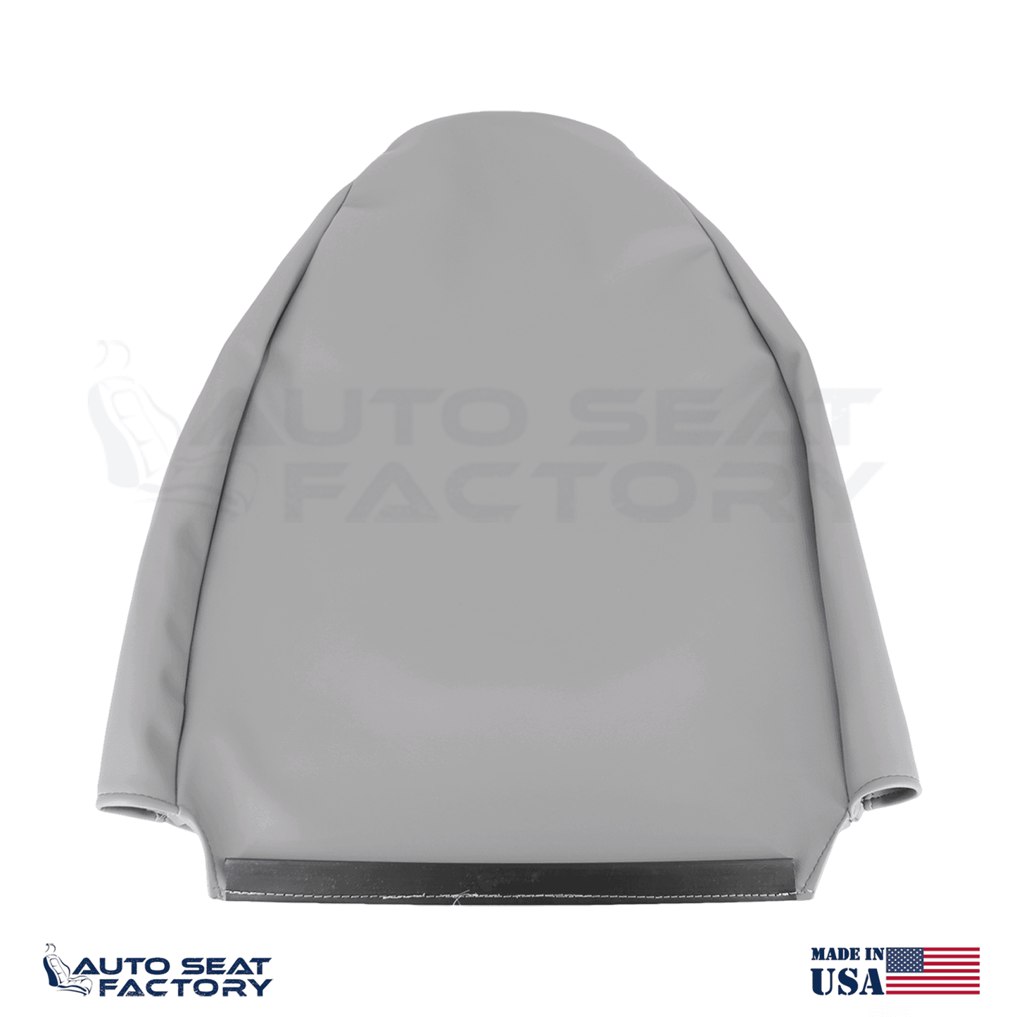 Fits 1997 - 2001 Ford Expedition Front Gray Leather Replacement Seat Covers - OEM-Style Replacement Seat Cover