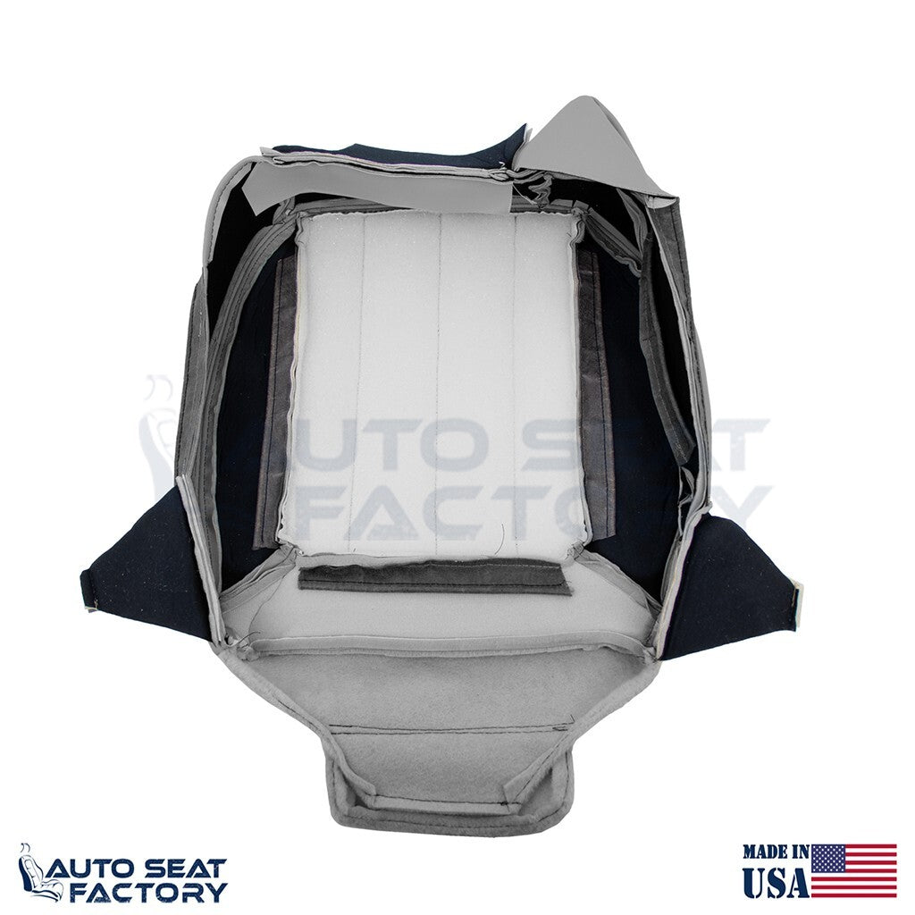 2003 Fits Lincoln LS LEFT & RIGHT Bottom Med. Ash Vinyl Seat Cover, Perf. - OEM-Style Replacement Seat Cover