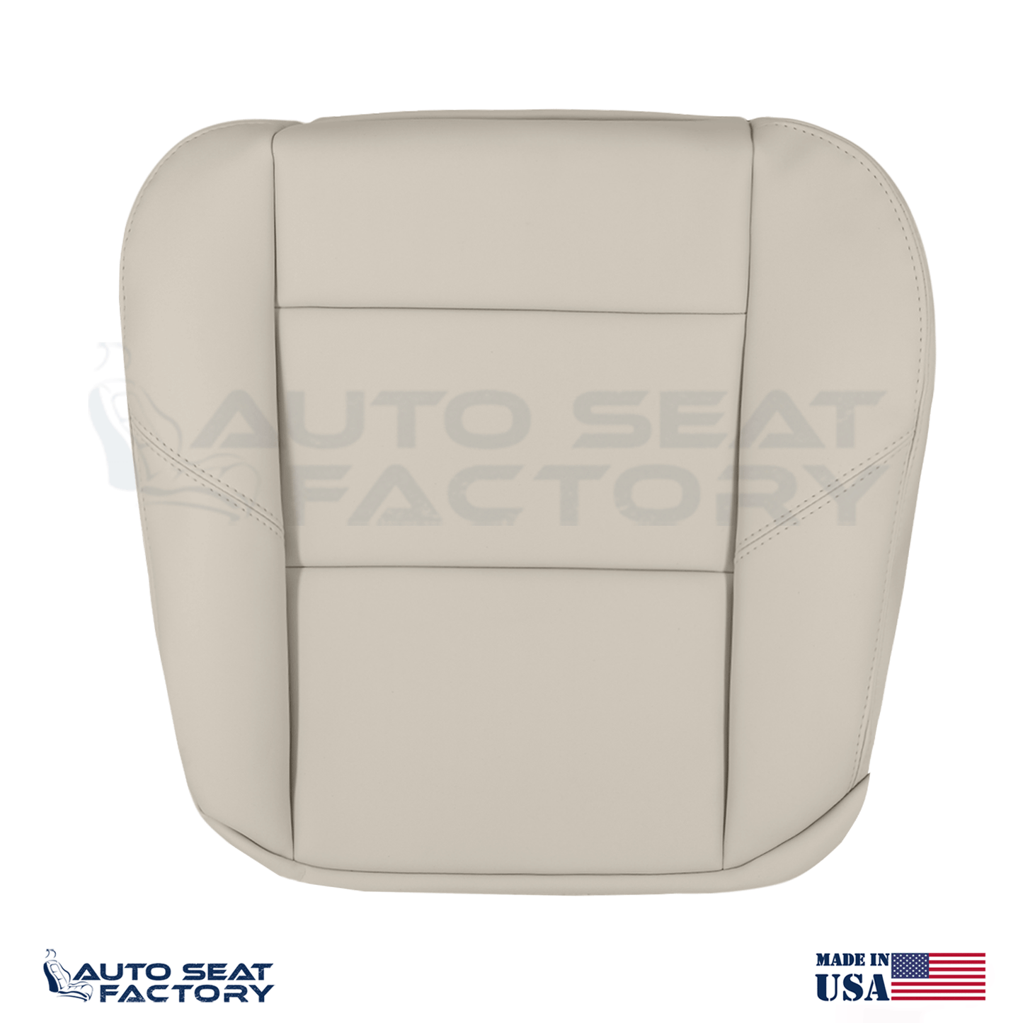 Front Replacement PASSENGER Bottom Vinyl Seat Cover Fits 2007 - 2010 Volvo C70 - OEM-Style Replacement Seat Cover