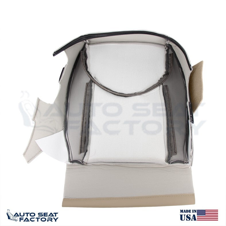 2009 - 2012 Fits Toyota RAV4 SOLID PASSENGER Side Bottom BEIGE Vinyl Seat Cover - OEM-Style Replacement Seat Cover