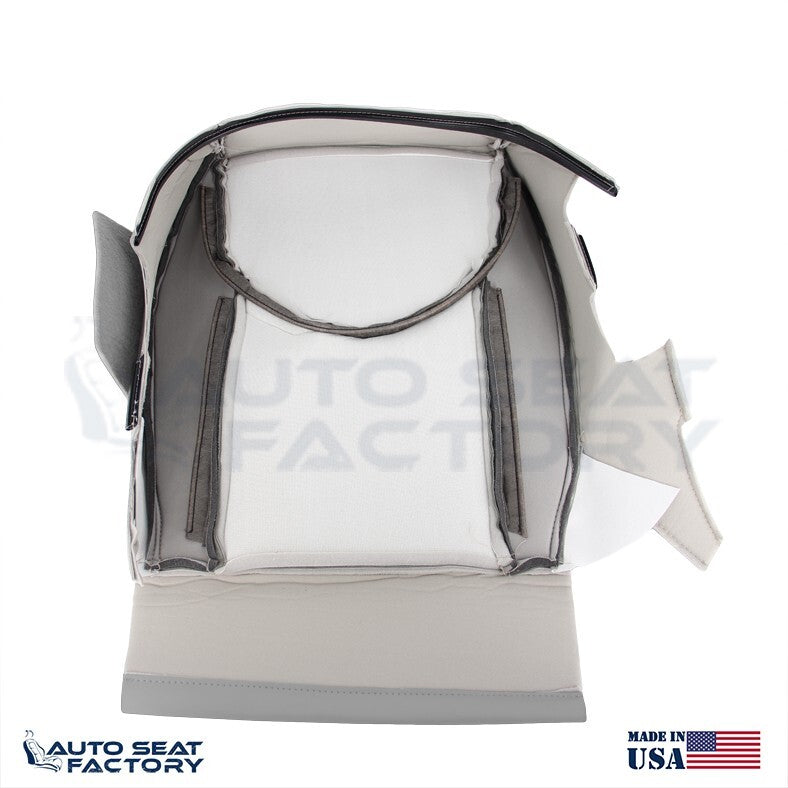 2006 - 2012 Fits Toyota RAV4 SOLID Left & Right Lower Ash Gray Vinyl Seat Cover - OEM-Style Replacement Seat Cover