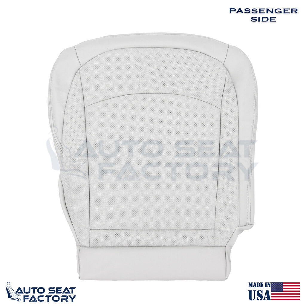 2011 - 2013 Fits Nissan Rogue PASSENGER Bottom Perforated Vinyl Seat Cover - OEM-Style Replacement Seat Cover