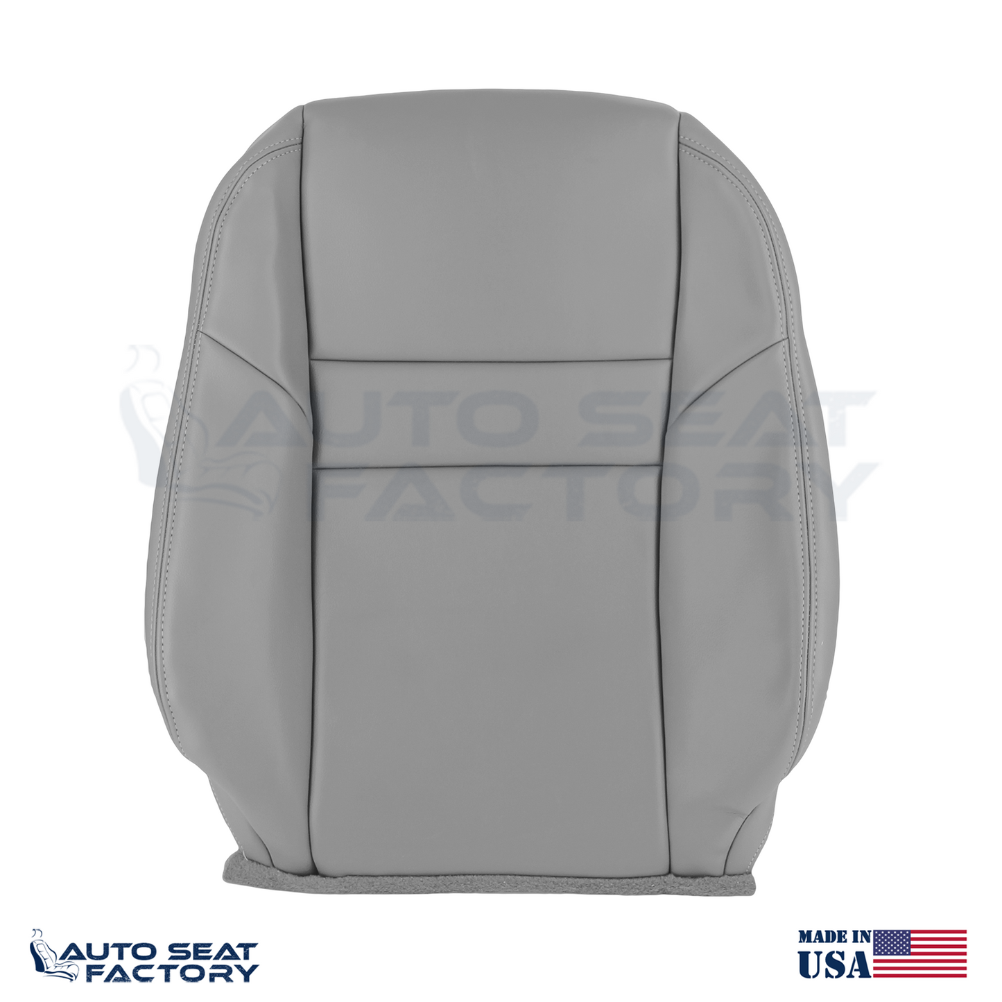Fits 2003 - 2007 Honda Accord Sedan PASSENGER Top Synthetic Leather Seat Cover - OEM-Style Replacement Seat Cover