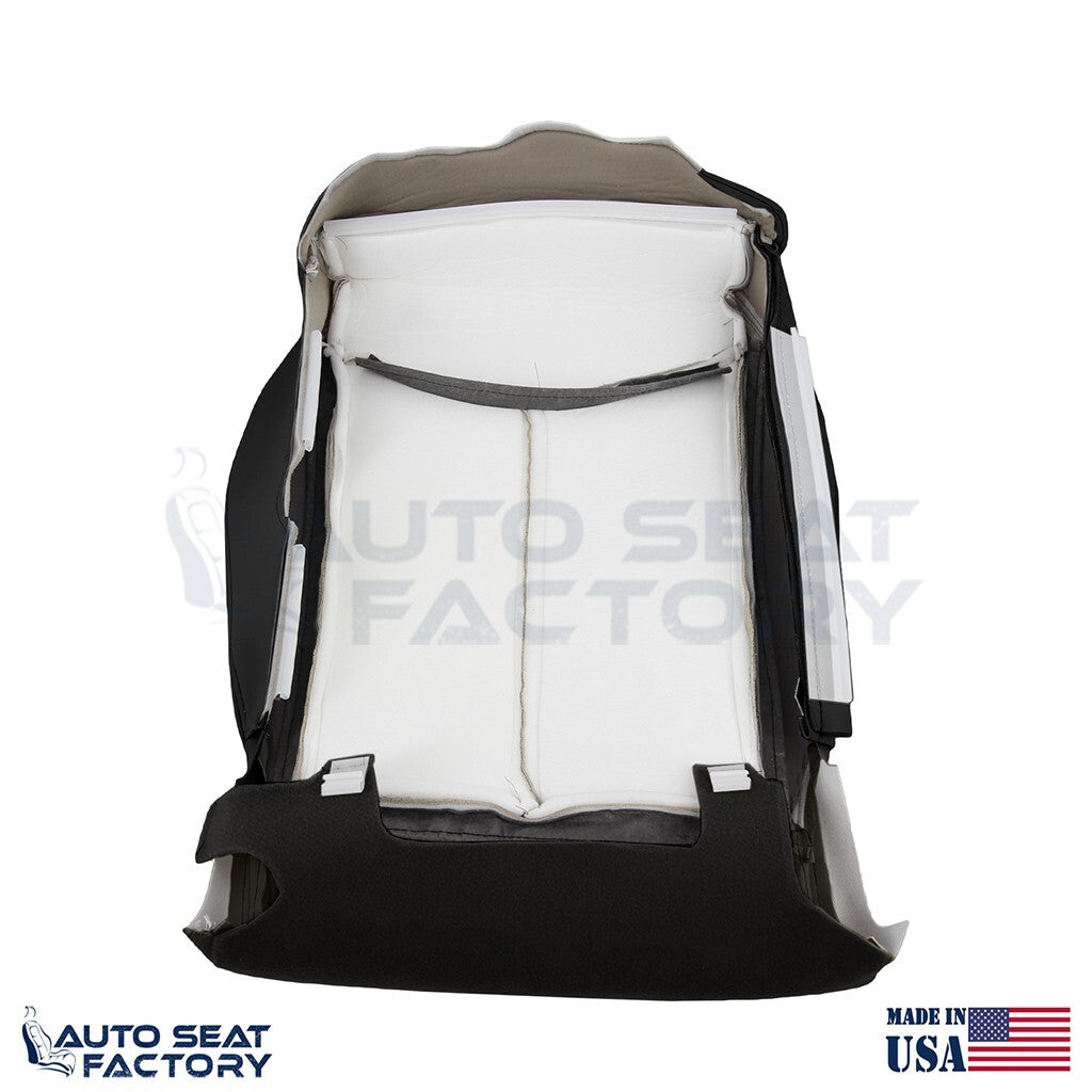 2009 - 2013 Fits Infiniti G37 Coupe PASSENGER Bottom Blk Vinyl Seat Cover, Perf. - OEM-Style Replacement Seat Cover