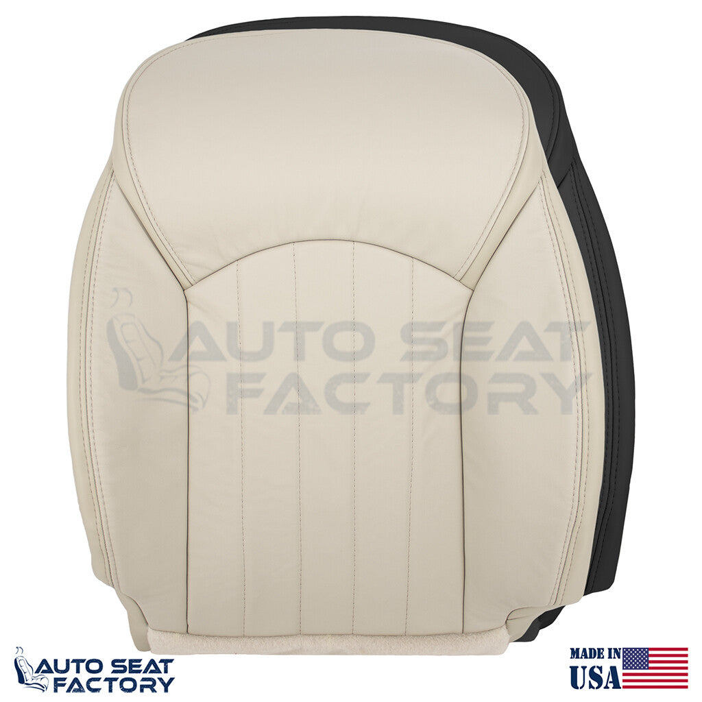 Replacement 2014 - 2017 Fits Infiniti QX50 PASSENGER Side Top Leather Seat Cover - OEM-Style Replacement Seat Cover