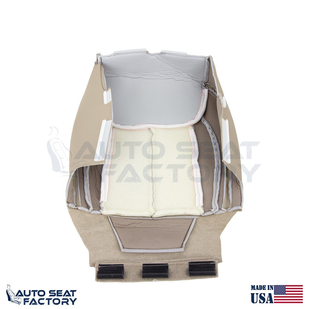 For 2006 - 2011 Cadillac DTS LEFT & RIGHT Bottom Cashmere Vinyl Seat Cover, Perf - OEM-Style Replacement Seat Cover