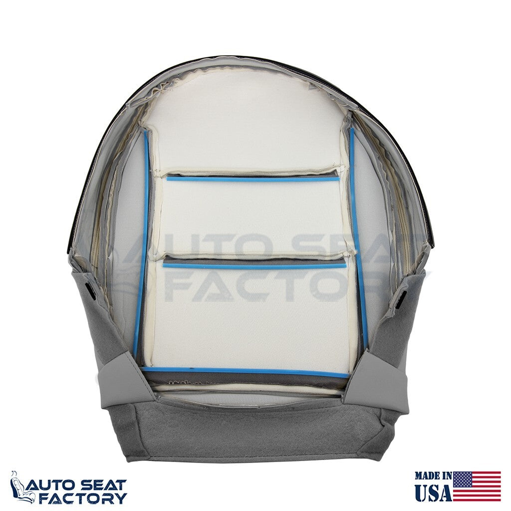 Fits 2014 2015 Mercedes Benz CLA 250 Driver Bottom Gray Seat Cover - OEM-Style Replacement Seat Cover