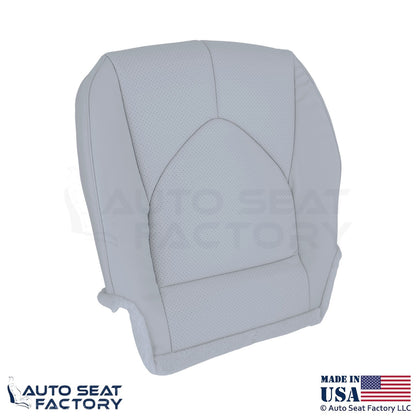 2020-2024 Fits Toyota Highlander Genuine Leather Front Bottom Covers Graphite - OEM-Style Replacement Seat Cover