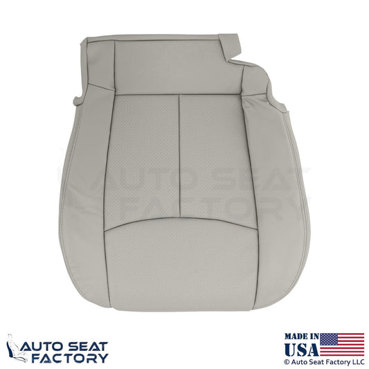 2011-2013 For Infiniti M37 M56 Genuine Leather Front Bottom Seat Covers Stone - OEM-Style Replacement Seat Cover