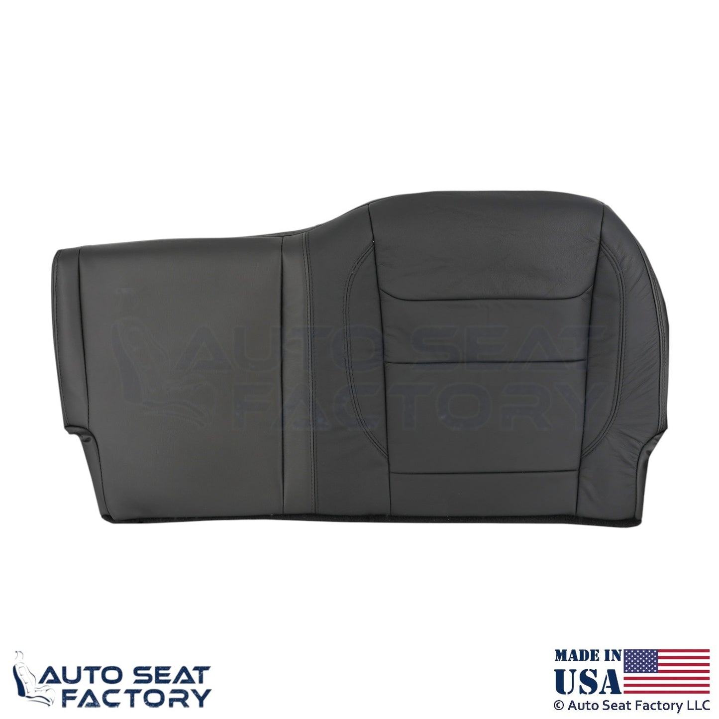 2020 For Dodge Ram 1500 Genuine Leather Rear Bench Bottom Replacement Covers BLK - OEM-Style Replacement Seat Cover