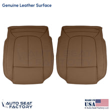 2014-2016 Fits Buick LaCrosse Genuine Leather Front Bottom Covers Choccachino - OEM-Style Replacement Seat Cover