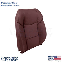 2013-2019 Fits Cadillac ATS Leatherette Front Passenger Top Cover Morello Red9 - OEM-Style Replacement Seat Cover