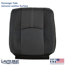 2008-2011 For Mazda Tribute Genuine Leather Passenger Top Seat Cover Black - OEM-Style Replacement Seat Cover