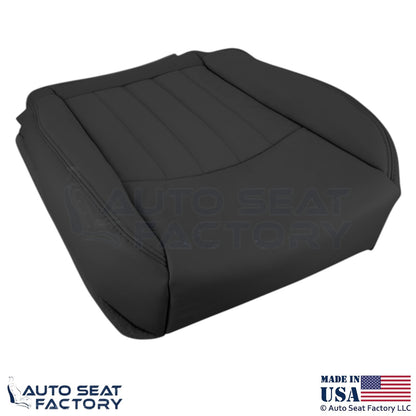 2008-2012 Fits Infiniti EX35 Genuine Leather Front Bottom Seat Covers Graphite - OEM-Style Replacement Seat Cover