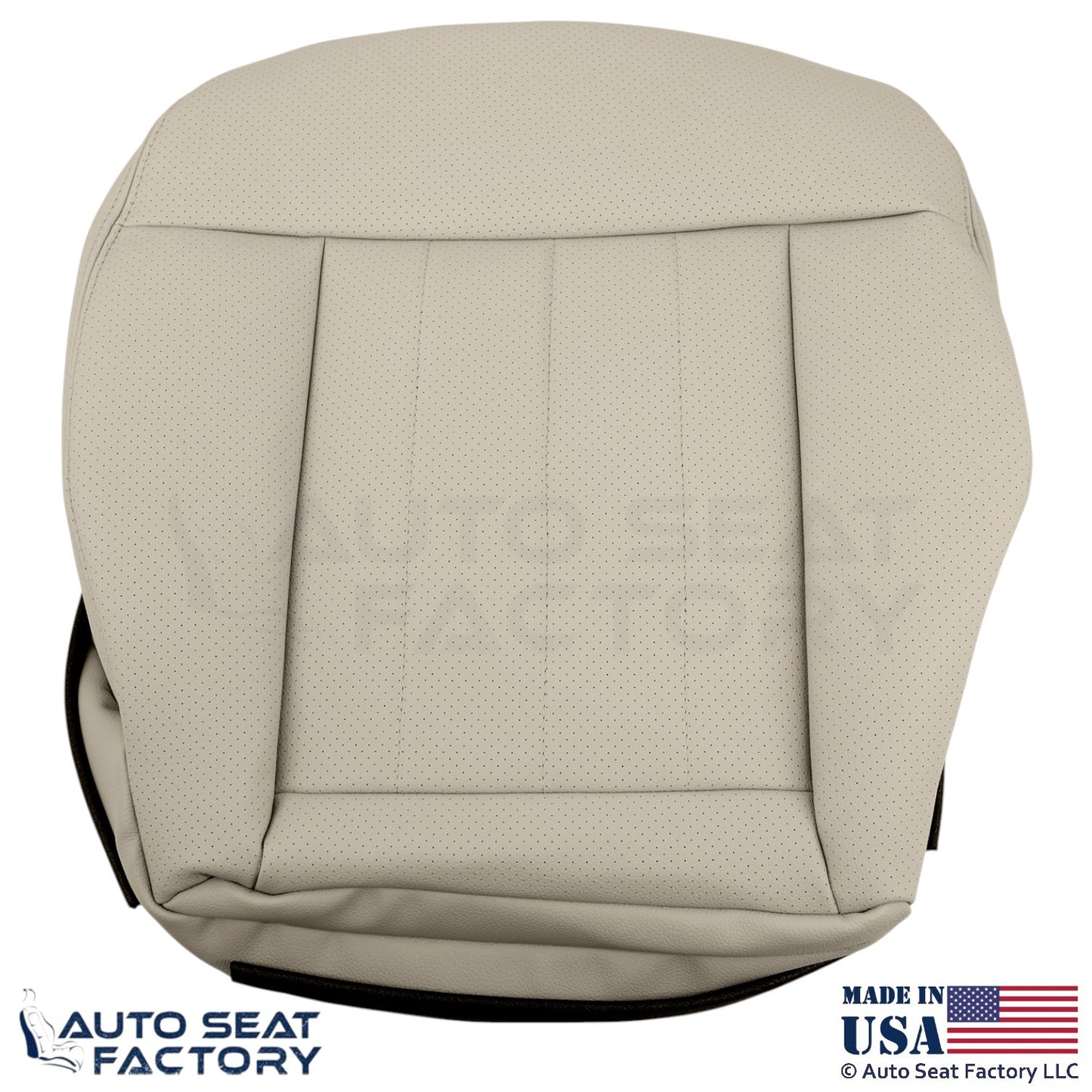 2014-2016 For Mercedes Benz E550 Genuine Leather Prf Passenger Bottom Cover Silk - OEM-Style Replacement Seat Cover