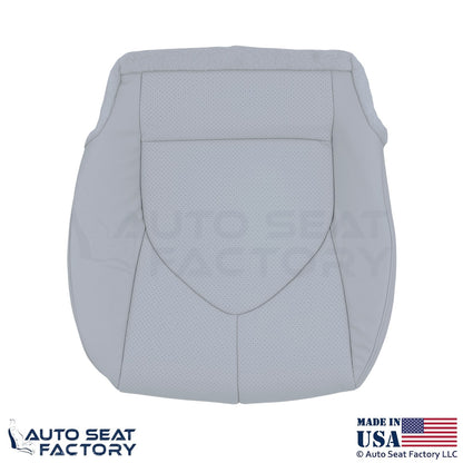 2020-2024 Fits Toyota Highlander Genuine Leather Front Bottom Covers Graphite - OEM-Style Replacement Seat Cover