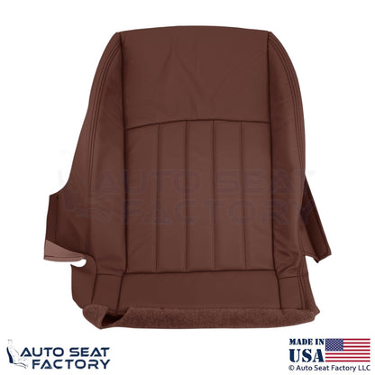 2008-2012 Fits Infiniti EX35 Genuine Leather Front Replacement Covers Chestnut - OEM-Style Replacement Seat Cover