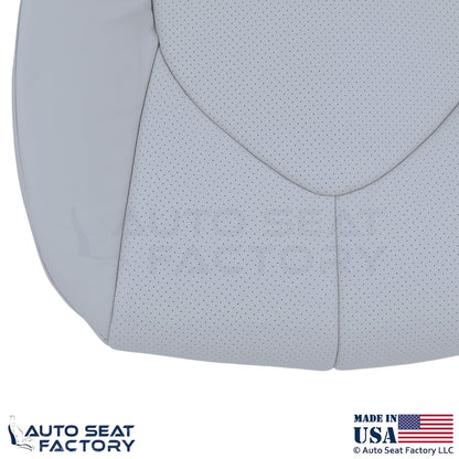 2020-2024 Fits Toyota Highlander Genuine Leather Front Bottom Covers Graphite - OEM-Style Replacement Seat Cover