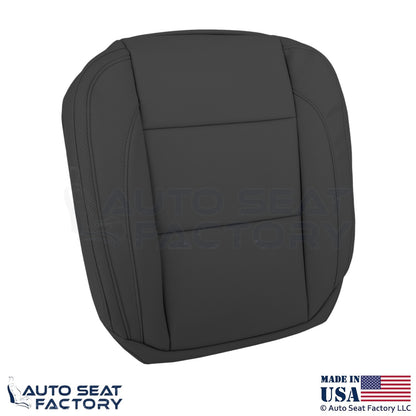 2008-2013 Fits Volvo C70 Leather Perf. Front Replacement Seat Covers Offblack - OEM-Style Replacement Seat Cover
