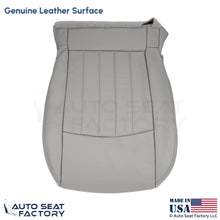 2008-2010 For Infiniti EX35 Genuine Leather Front Driver Bottom Seat Cover Stone - OEM-Style Replacement Seat Cover