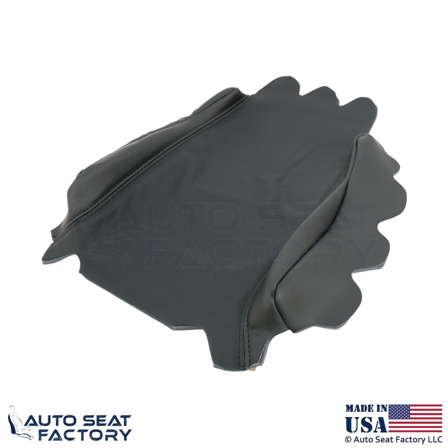 2020 Fits Dodge Ram 1500 Quad Cab Genuine Leather Front Center Console Cover BLK - OEM-Style Replacement Seat Cover