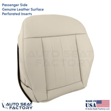 2014-2016 For Mercedes Benz E550 Genuine Leather Prf Passenger Bottom Cover Silk - OEM-Style Replacement Seat Cover