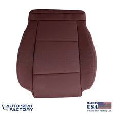 2013-2019 Fits Cadillac ATS Leatherette Front Passenger Side Covers Morello Red - OEM-Style Replacement Seat Cover