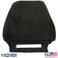 2008-2011 For Mazda Tribute Genuine Leather Passenger Covers Black w/ White Stch - OEM-Style Replacement Seat Cover