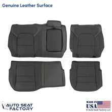 2020 For Dodge Ram 1500 Genuine Leather Rear Bench Replacement Seat Covers Black - OEM-Style Replacement Seat Cover