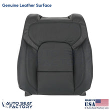 2020 Fits Dodge Ram 1500 Quad Cab Genuine Leather Driver Top Seat Covers Black - OEM-Style Replacement Seat Cover