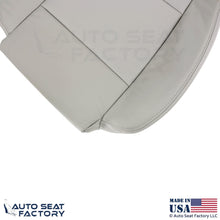 2013-2019 Fits Cadillac ATS Leatherette Front Bottom Seat Covers Light Platinum - OEM-Style Replacement Seat Cover