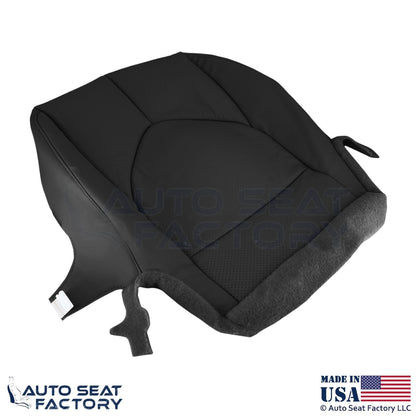 2020-2024 Fits Toyota Highlander Genuine Leather Paseenger Bottom Cover Black - OEM-Style Replacement Seat Cover