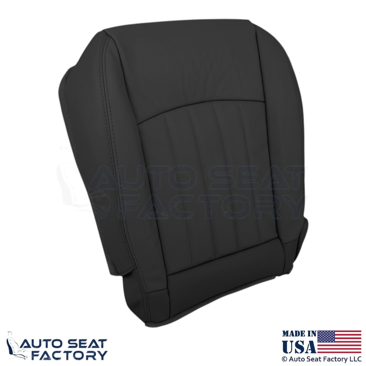 2008-2012 For Infiniti EX35 Genuine Leather Passenger Bottom Seat Cover Graphite - OEM-Style Replacement Seat Cover