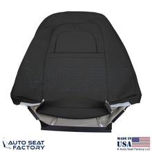 2008-2013 Fits Volvo C70 Leather Perforated Front Driver Top Seat Cover Offblack - OEM-Style Replacement Seat Cover