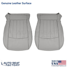 2008-2010 Fits Infiniti EX35 Genuine Leather Front Bottom Seat Covers Stone - OEM-Style Replacement Seat Cover