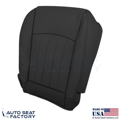 2008-2012 For Infiniti EX35 Genuine Leather Driver Bottom Seat Cover Graphite - OEM-Style Replacement Seat Cover