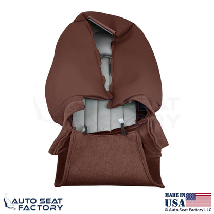 2008-2012 For Infiniti EX35 Genuine Leather Front Passenger Seat Covers Chestnut - OEM-Style Replacement Seat Cover