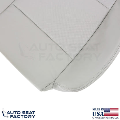 2015-2019 Fits Cadillac ATS Leather Front Passenger Bottom Cover Light Neutral - OEM-Style Replacement Seat Cover