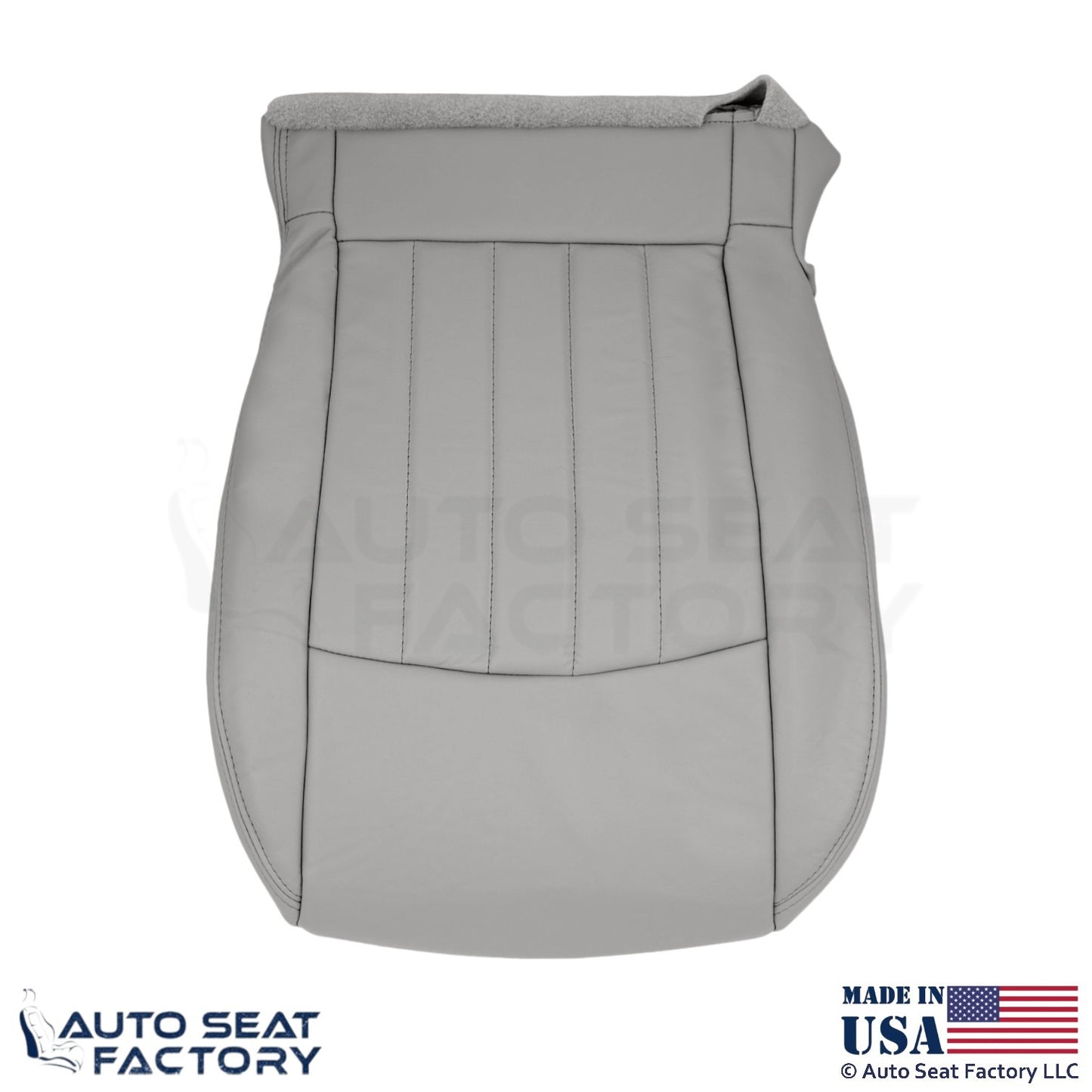 2008-2010 Fits Infiniti EX35 Genuine Leather Front Bottom Seat Covers Stone - OEM-Style Replacement Seat Cover