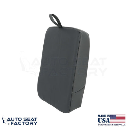 2020 For Dodge Ram 1500 Quad Cab Genuine Leather Rear Center Console Cover Black - OEM-Style Replacement Seat Cover