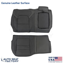 2020 For Dodge Ram 1500 Genuine Leather Rear Bench Driver Side Seat Covers Black - OEM-Style Replacement Seat Cover